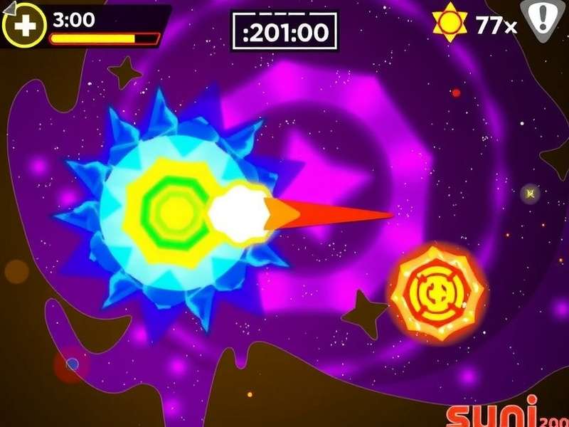 Goan Asteroid Attack gameplay screenshot
